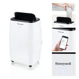 Honeywell HT4CESVWK0 14,000 BTU 700Sq. Ft. Smart Portable Air Conditioner, Fan, and Dehumidifier, with Wi-Fi and Voice Control