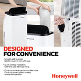 Honeywell HT4CESVWK0 14,000 BTU 625 Sq. Ft. Smart Portable Air Conditioner, Fan, and Dehumidifier, with Wi-Fi and Voice Control