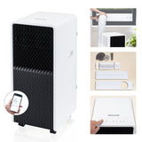 Honeywell HX4CESVWG0 10000 BTU, 660 Sq. Ft. Slim & Smart WiFi Portable AC with Fan, Dehumidifier, Alexa/Google Home Voice Control