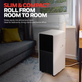 Honeywell HX4CESAWG0 10000 BTU, 660Sq. Ft. Slim Portable Air Conditioner with Fan, Dehumidifier