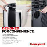 Honeywell MN4CFS9 14,000 BTU (ASHRAE) Portable Air Conditioner with Dehumidifier & Fan