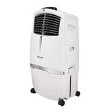 Honeywell CL30XCWW 525CFM 320 sq. ft. Indoor Evaporative Air Cooler with Remote Control, White Evaporative Air Cooler Honeywell