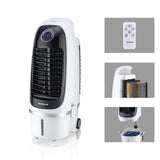 Honeywell CS10PE 459CFM 280 sq. ft. Spot Evaporative Air Cooler with Detachable Tank, White Evaporative Air Cooler Honeywell