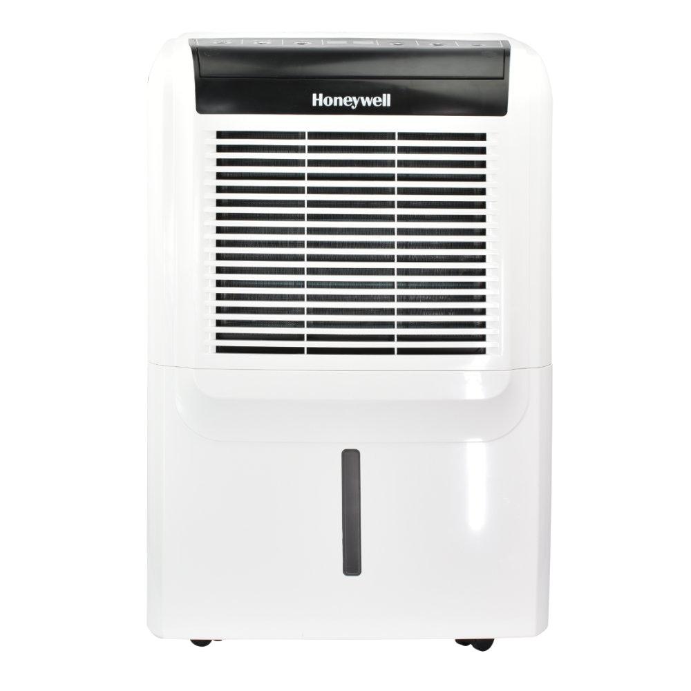 Honeywell DH45WKN 45 Pint (35 Pint 2019 DOE) Energy Star Dehumidifier with Anti-spill Design and Fan Dehumidifier Honeywell