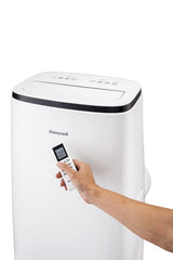 Honeywell HJ5CESWK0 15000 BTU 775 sq. ft. Portable Air Conditioner with 100 pint Dehumidifier, White Portable Air Conditioner Honeywell