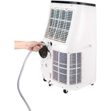 Honeywell HJ5CESWK0 15000 BTU 775 sq. ft. Portable Air Conditioner with 100 pint Dehumidifier, White Portable Air Conditioner Honeywell