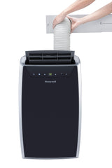 Honeywell MN4CFS0 Classic Portable Air Conditioner with Dehumidifier & Fan, Cools Rooms Up to 700 Sq. Ft. with Drain Pan & Insulation Tape (Black-Silver) Portable Air Conditioner Honeywell