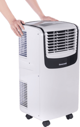 Honeywell MO08CESWK6 8000 BTU 350 sq. ft. 3-in-1 Quiet Portable Air Conditioner, White/Black Portable Air Conditioner Honeywell
