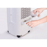 Honeywell TC10PEU 194 CFM Indoor Evaporative Air Cooler White Evaporative Air Cooler My Home Climate