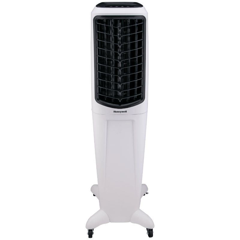 Honeywell TC50PEU 588 CFM Indoor Evaporative Air Cooler White Evaporative Air Cooler My Home Climate