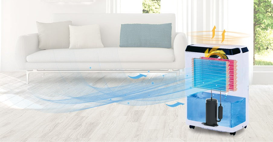 Will a dehumidifier help cool down my room?