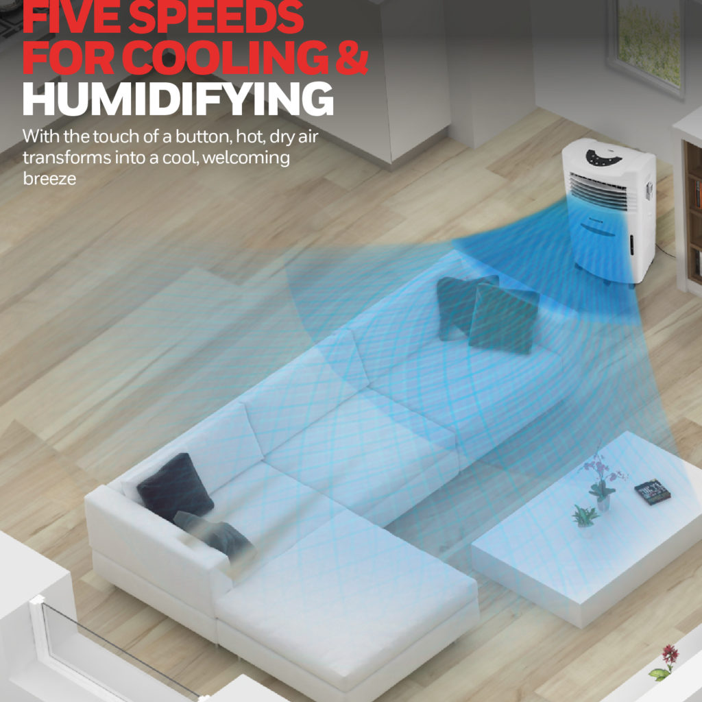 CL201AEW Indoor Portable Evaporative Air Cooler