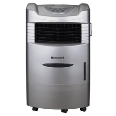 Honeywell CL201AE 745CFM 454 sq. ft. Indoor Evaporative Air Cooler with Remote Control, Silver