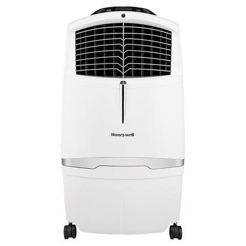 Honeywell CL30XCWW 525CFM 320 sq. ft. Indoor Evaporative Air Cooler with Remote Control, White Evaporative Air Cooler Honeywell White 