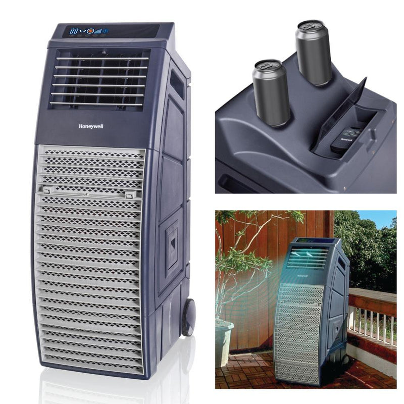 Honeywell CO301PC 969 Outdoor Evaporative Air Cooler with Beverage
