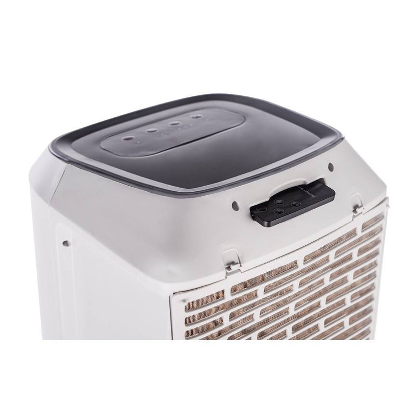 Honeywell Ventilador y humidificador compacto, silencioso y de baja  energía, TC09PEU enfriador de aire evaporativo portátil para interiores  blanco